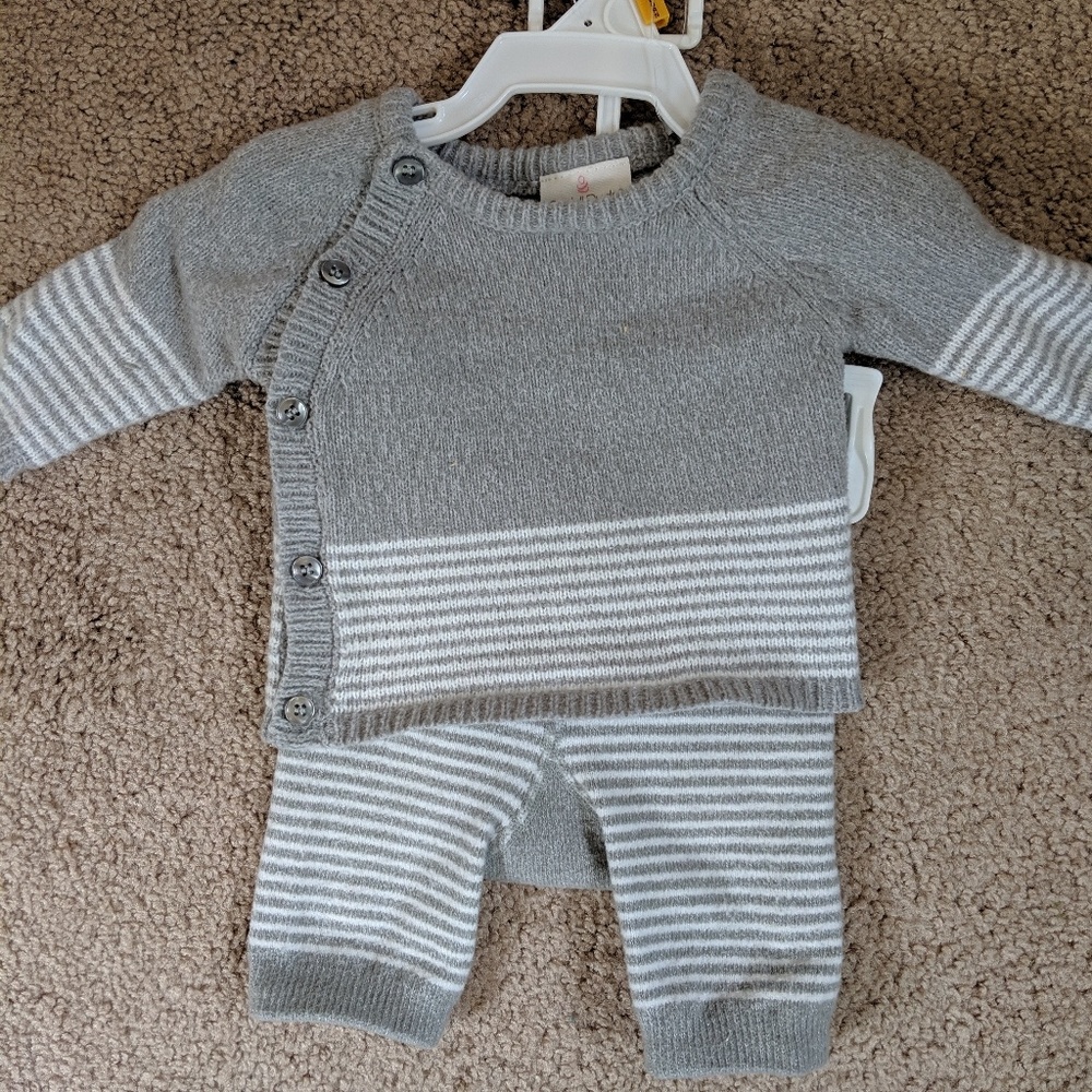 Super soft newborn two piece